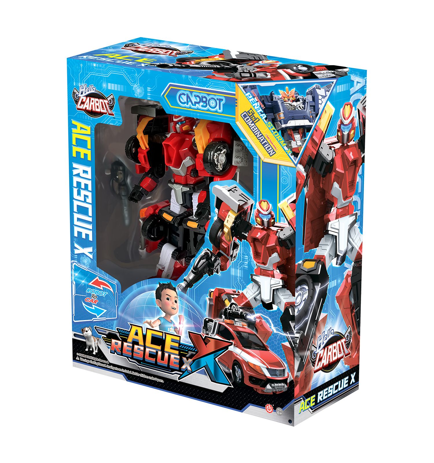Фигурка Hello Carbot Ace Rescue X - фото 19