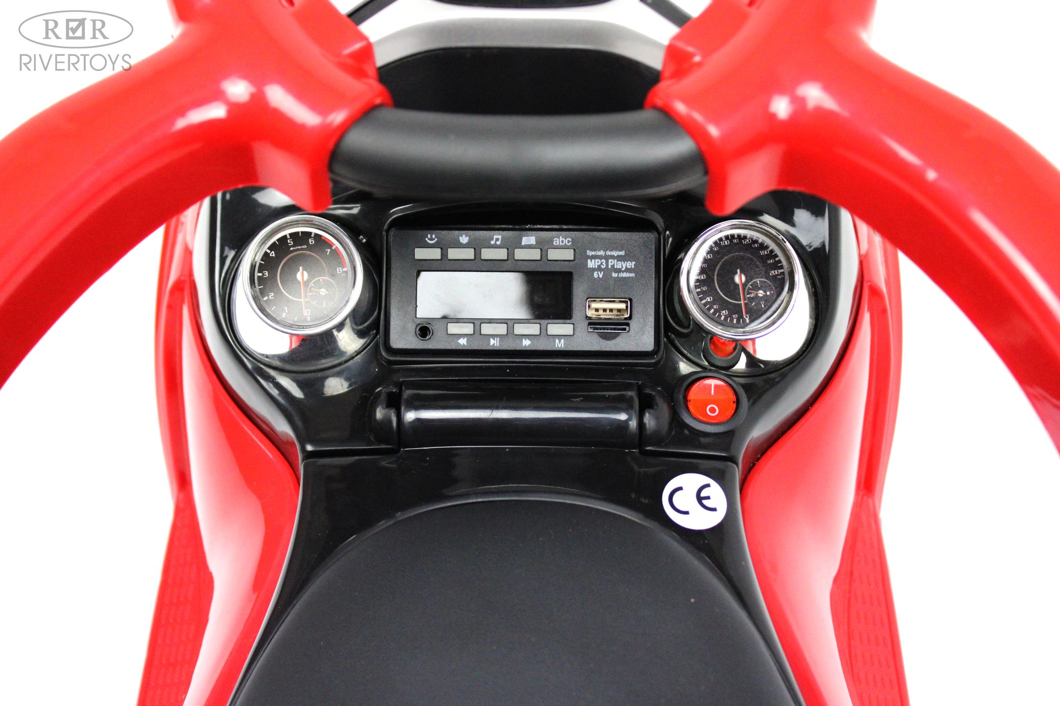 Электромобиль RIVERTOYS Mercedes A888AA-H-RED - фото 23
