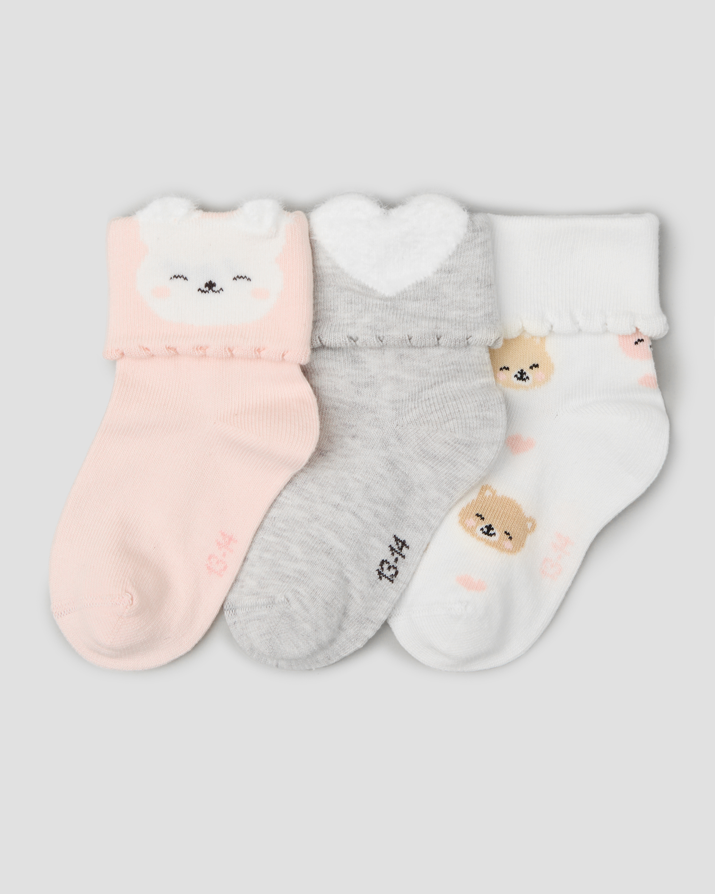 Носки 3 пары BabyGo S26BG2-Д5-736ig-43 - фото 1