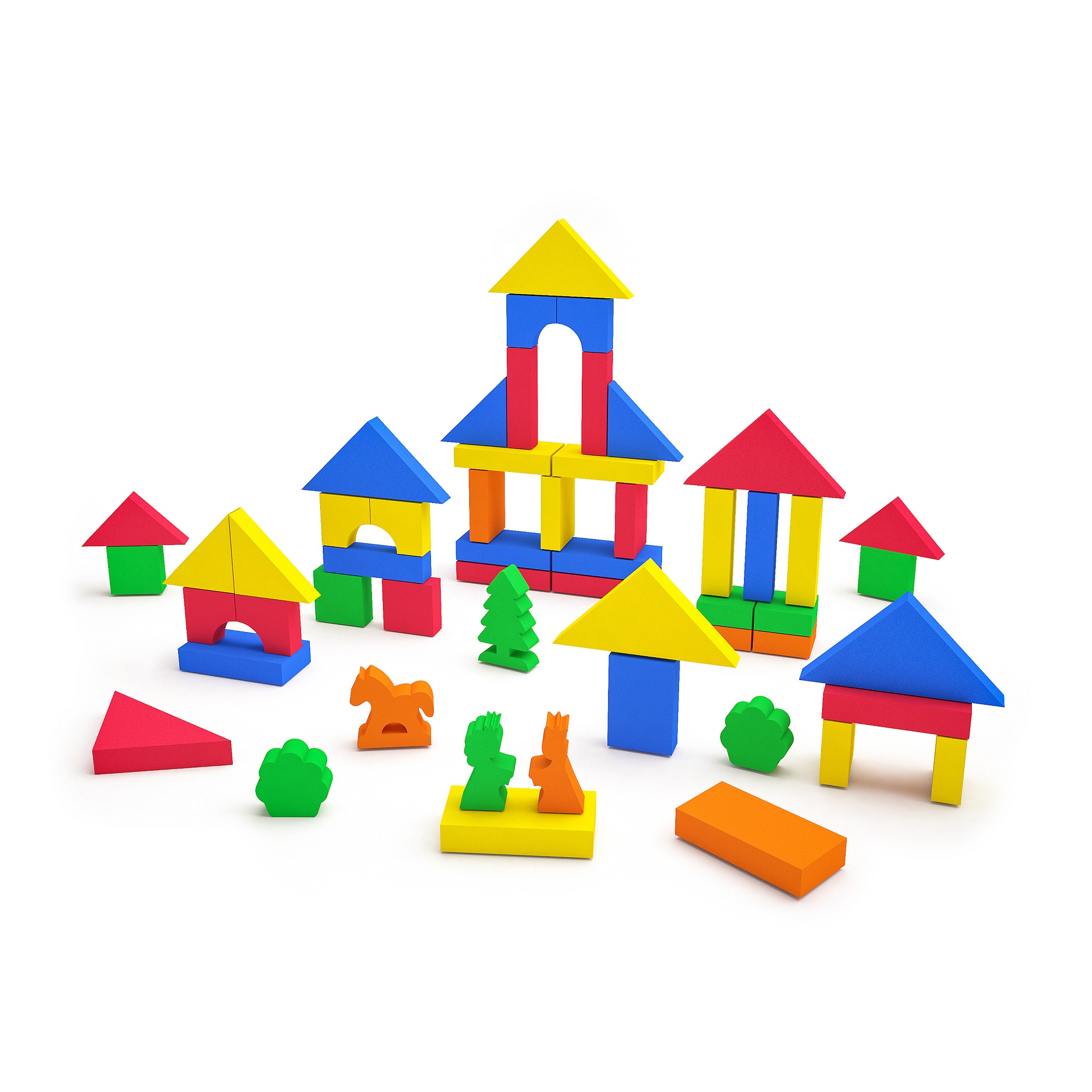Конструктор ElBascoToys мягкий - фото 1