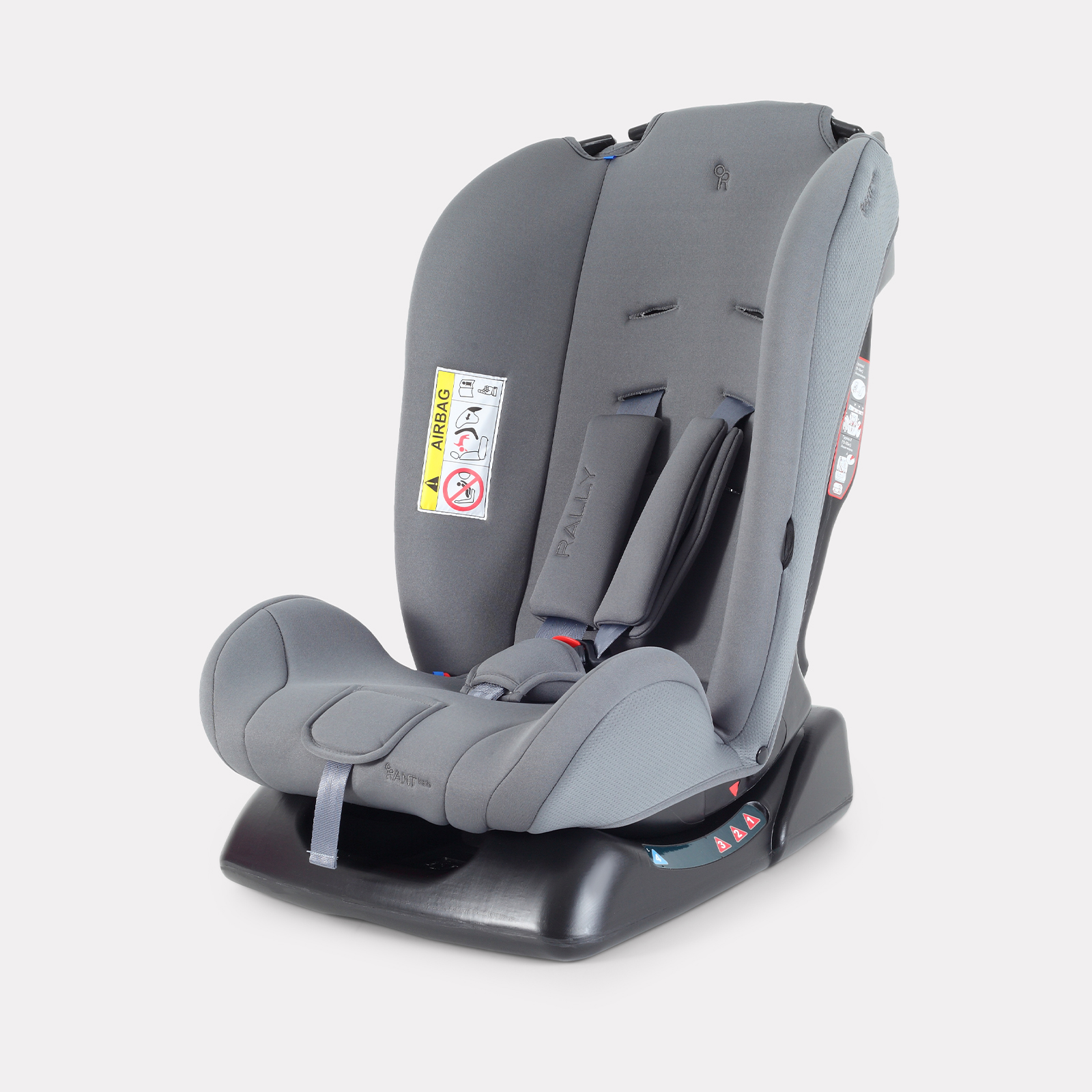 Автокресло Rant Basic Rally Next 0+/1/2 (0-25 кг) серый - фото 2