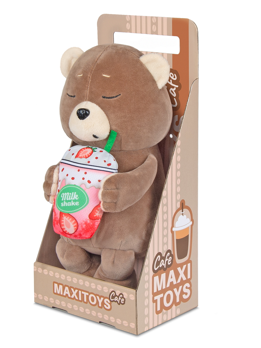 Мягкая игрушка Maxitoys мишка Бакстер 24 см - фото 3