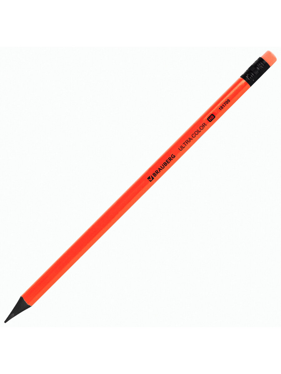 Карандаши чернографитные Brauberg 4 шт. - фото 9