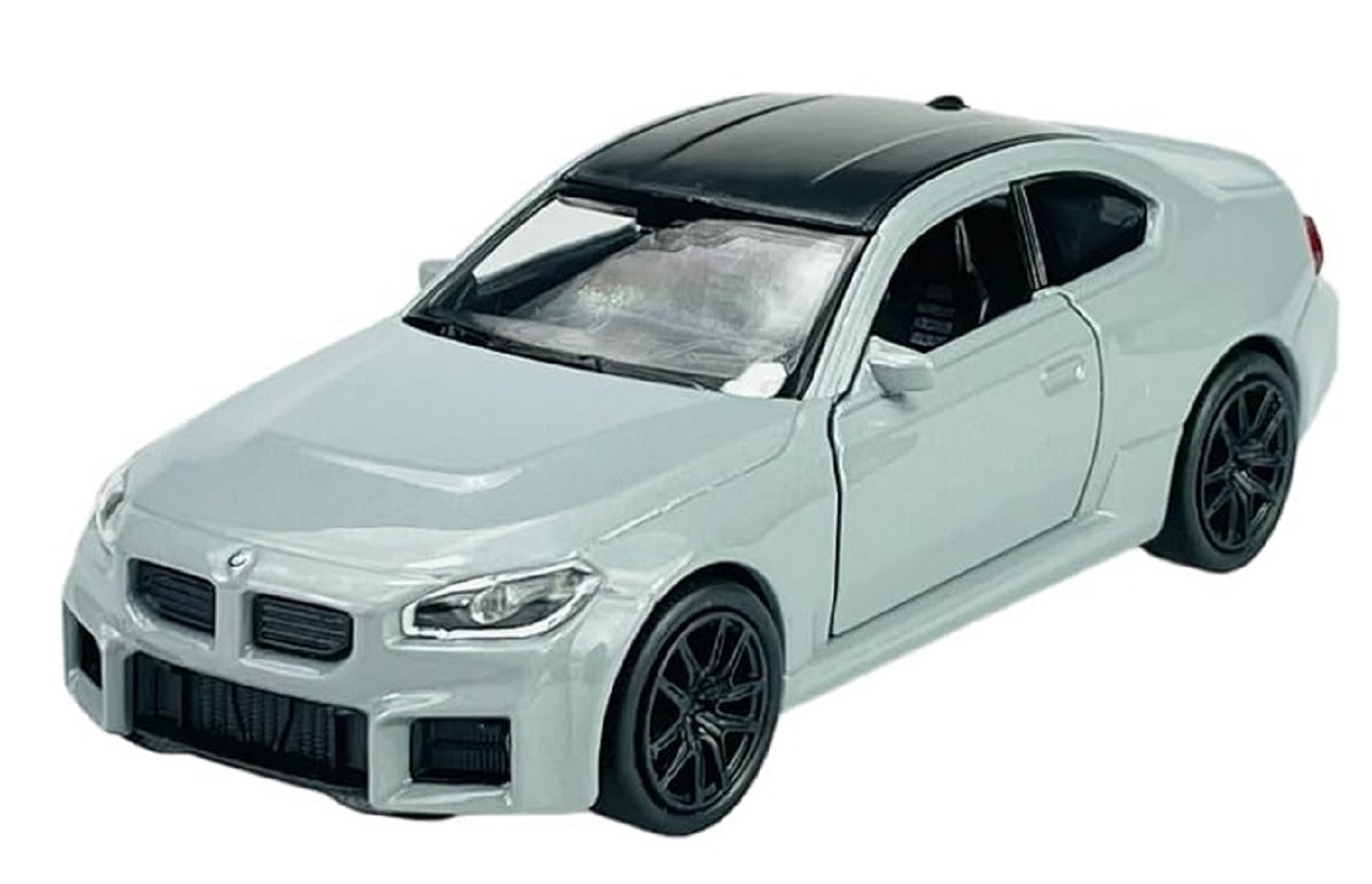 Автомобиль Welly BMW M2 серый 1:38 43833W-GR - фото 1