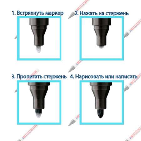 Маркеры Edding 1 цв.