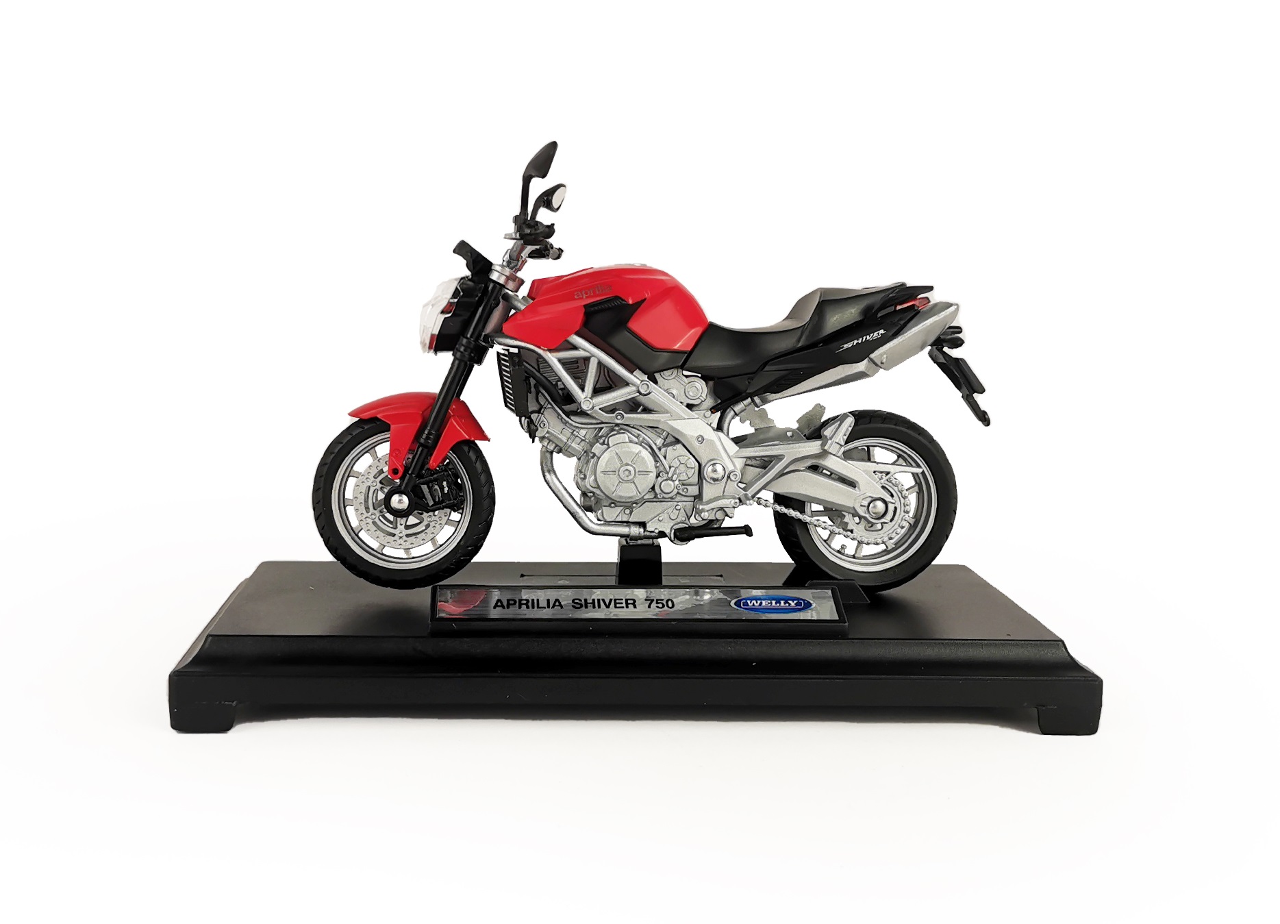 Мотоцикл Welly Aprilia Shiver 1:10 12832PW - фото 6