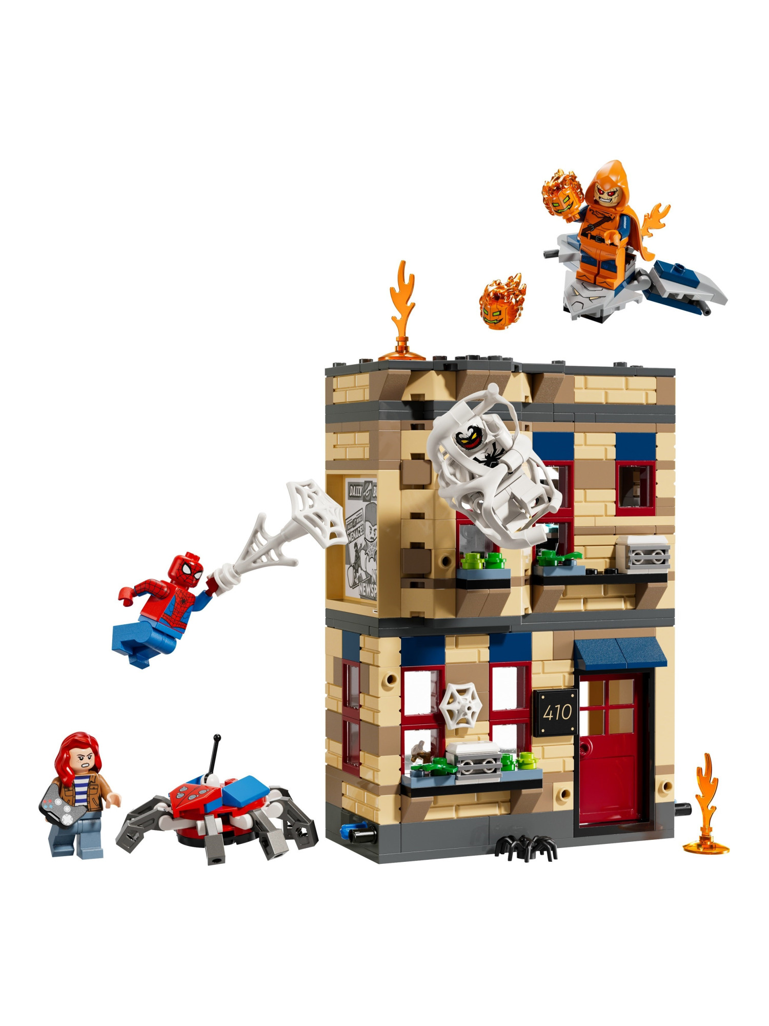 Конструктор LEGO Marvel Super Heroes Квартира Питера Паркера 394 дет. - фото 2