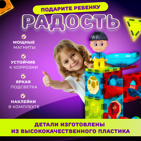Конструктор Play Cool Конструктор магнитный