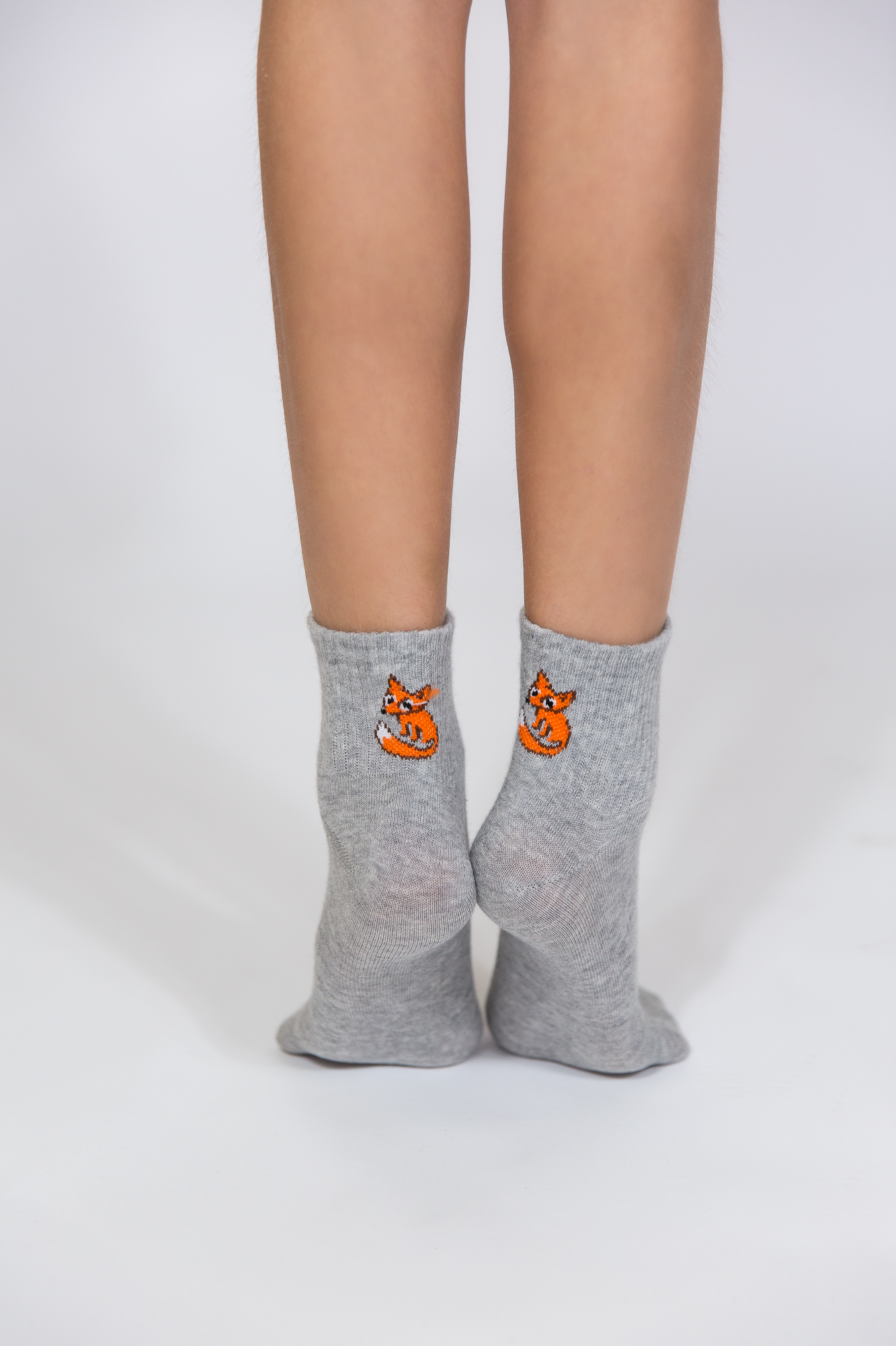 Носки Gamma_ С1757(D) светло-серый меланж - фото 1