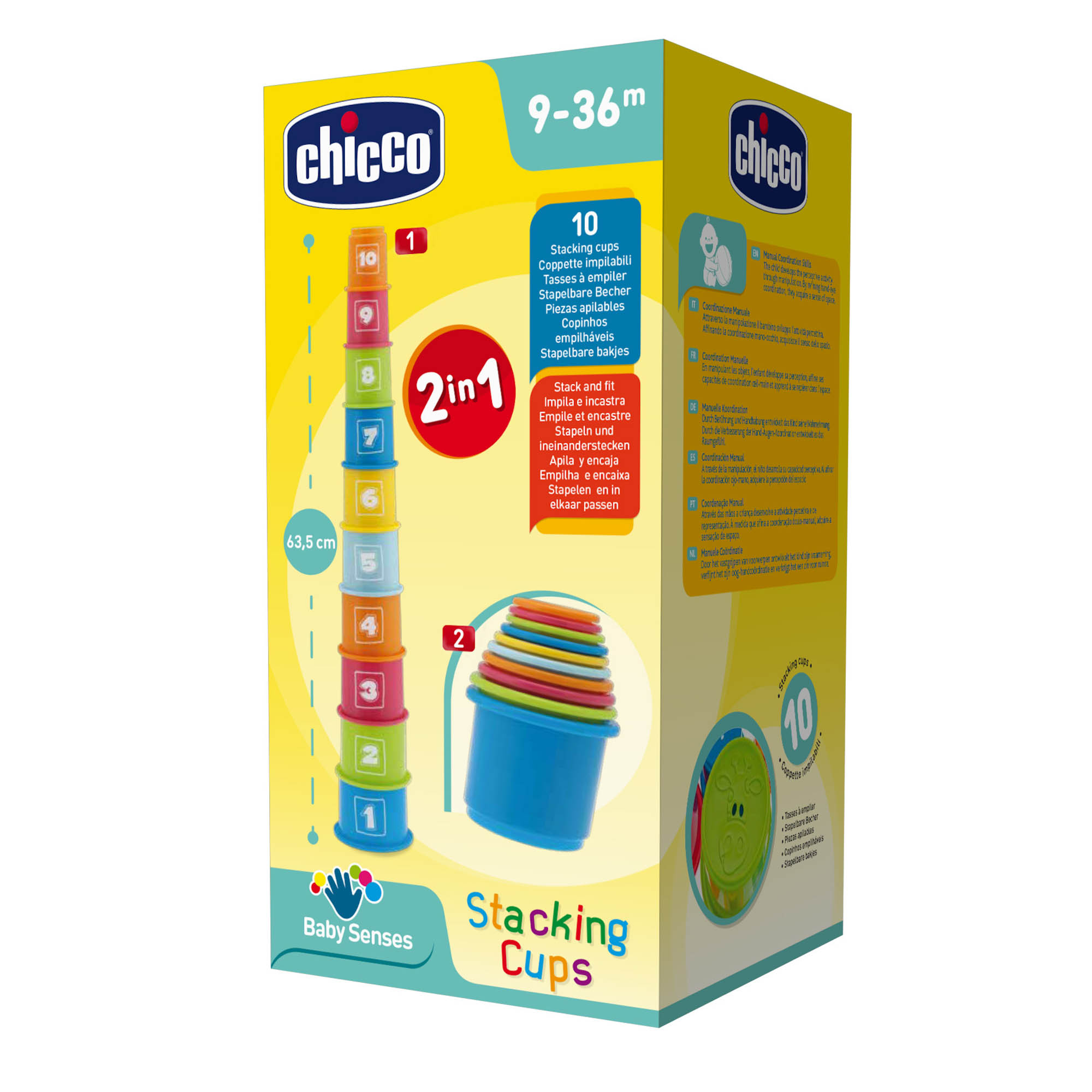 Игрушка Chicco пирамидка - фото 6
