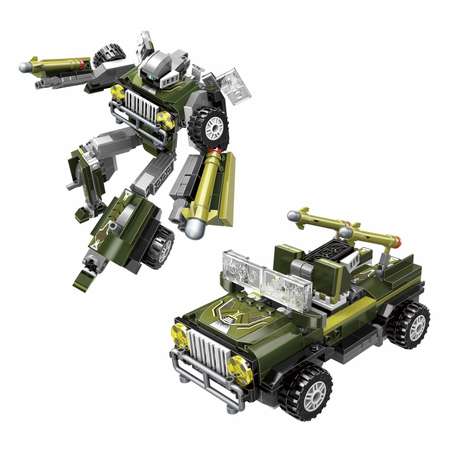Конструктор Blockformers Transbot Крузер и Комбат блочный