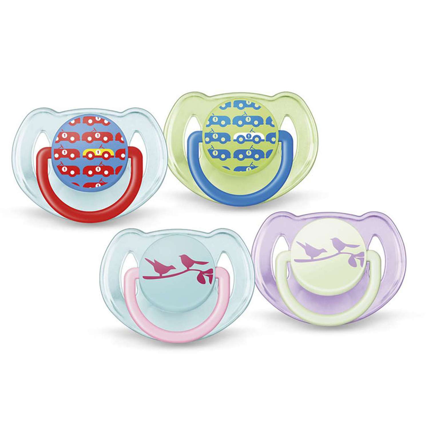 Пустышка Philips Avent Freeflow 0-6 мес 2 шт в ассортименте SCF172/18 - фото 2