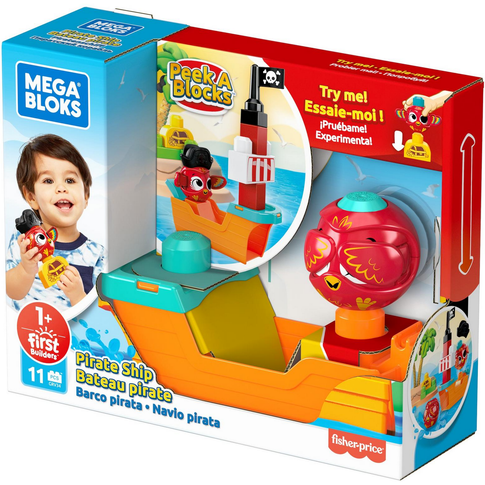 Конструктор Mega Bloks Прятки с пиратами 11 дет. - фото 4