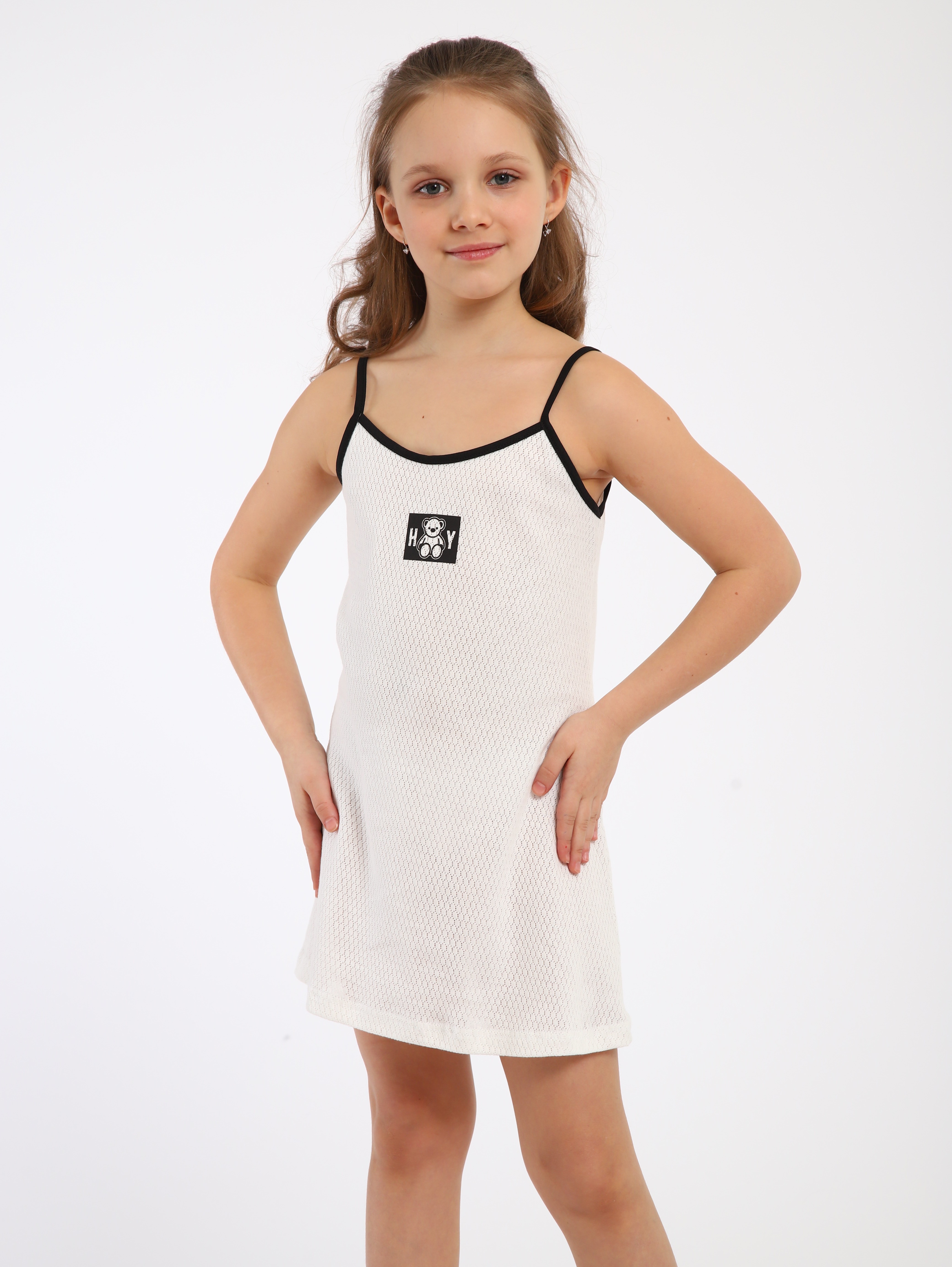 Сорочка ночная ЛАДОШКИ Сорочка Лили молочный - фото 13