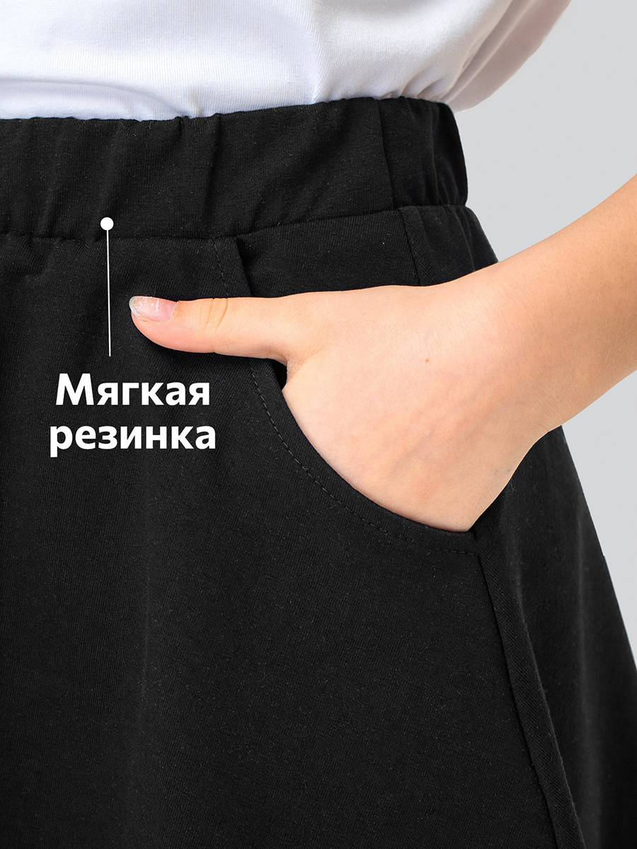 Юбка HappyFox HF0203SPчерный - фото 3