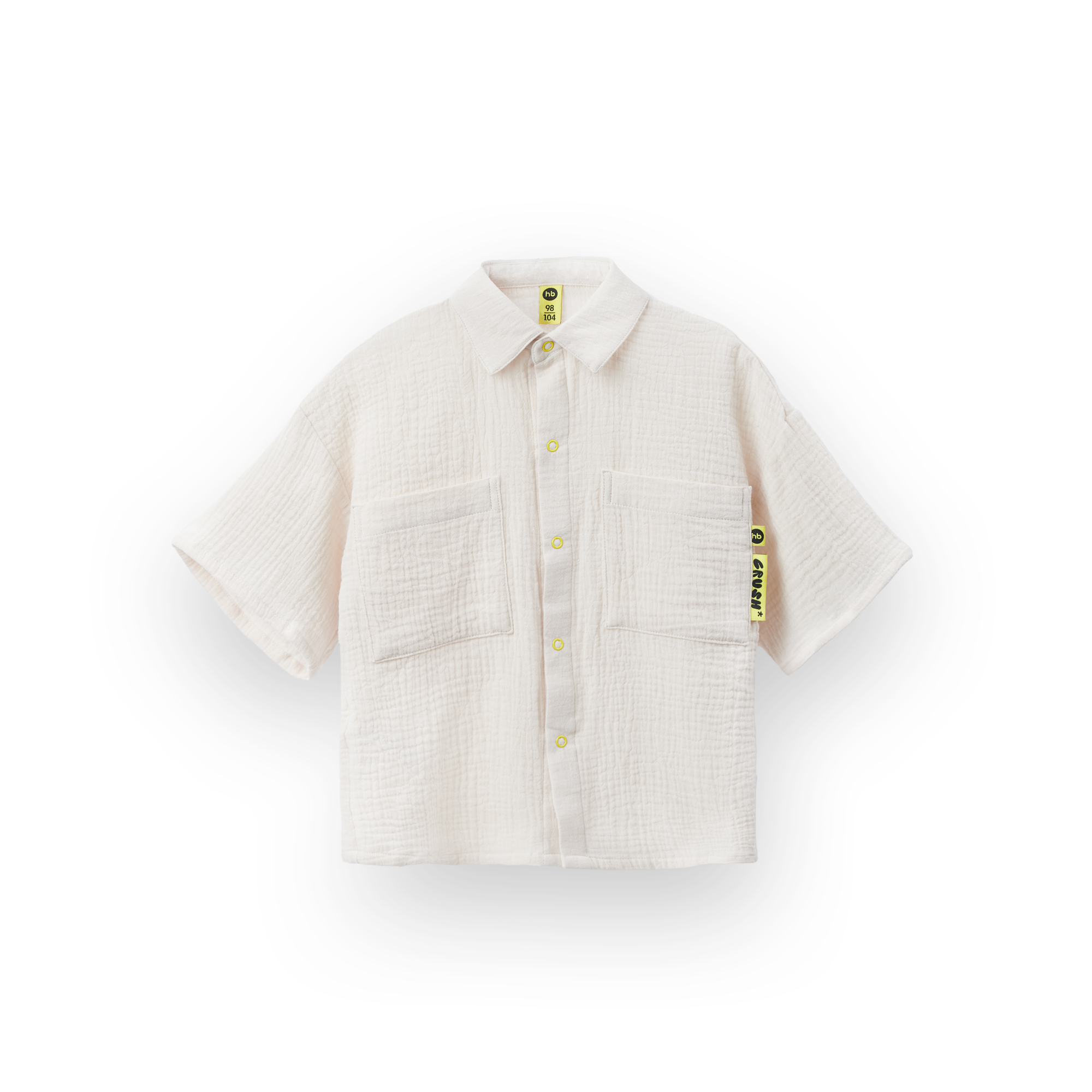 Рубашка Happy Baby 88130-beige - фото 1
