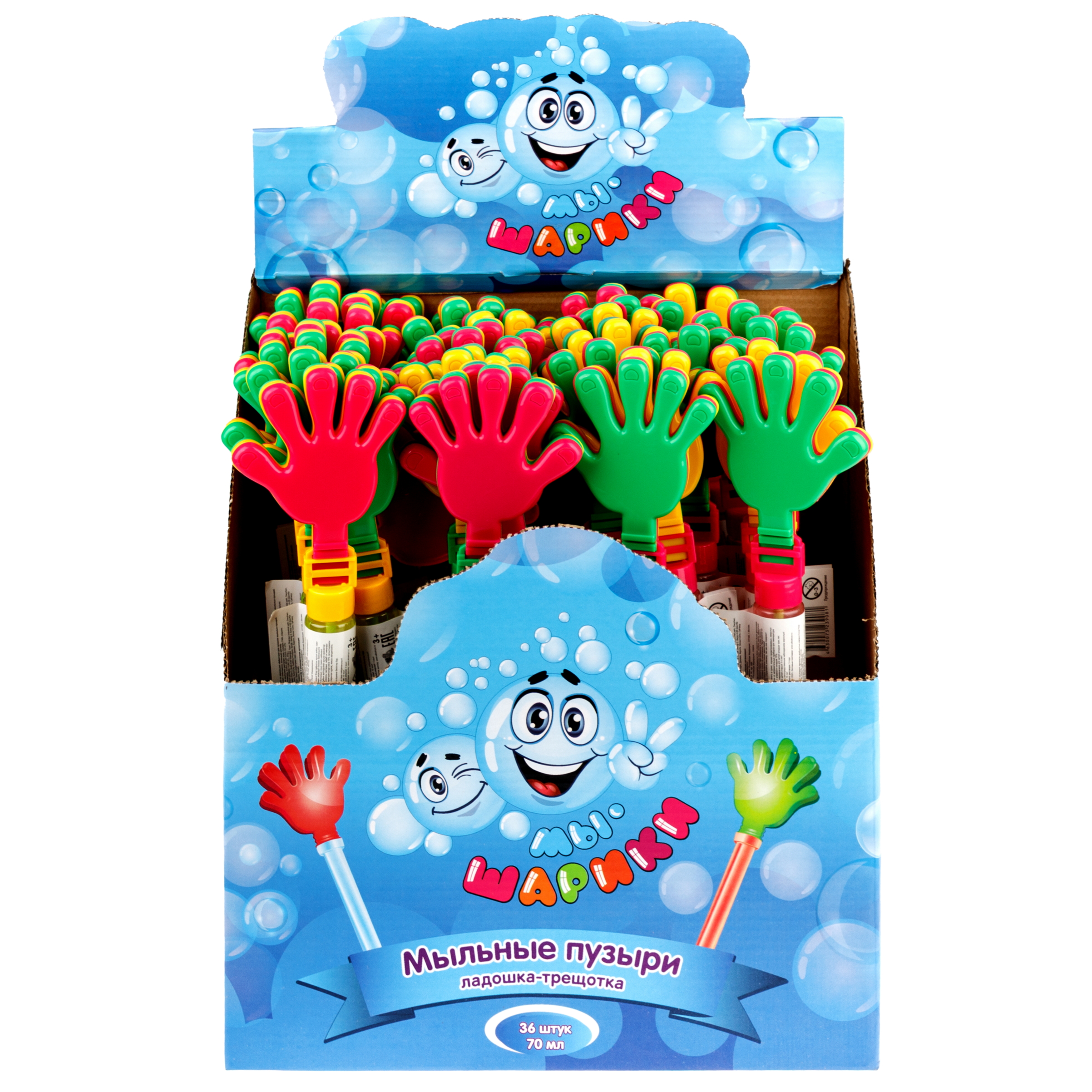 Мыльные пузыри 1TOY набор 36 штук - фото 13