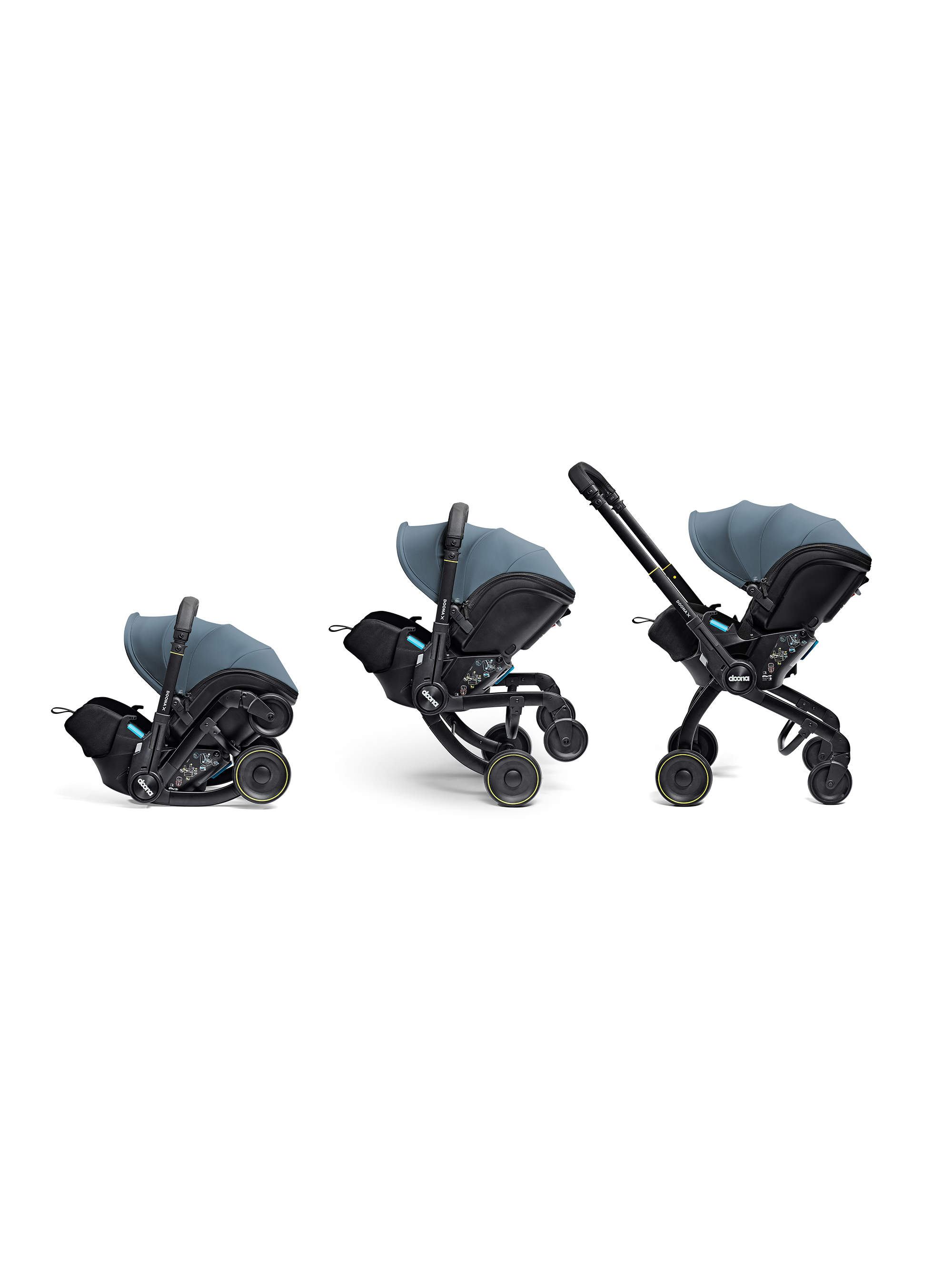 Автокресло Doona X Ocean Blue Isofix 0 (0 -13 кг) синий - фото 13