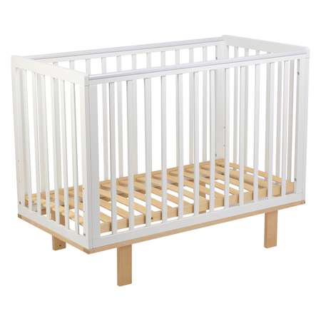 Детская кроватка Polini kids прямоугольная, (белый)