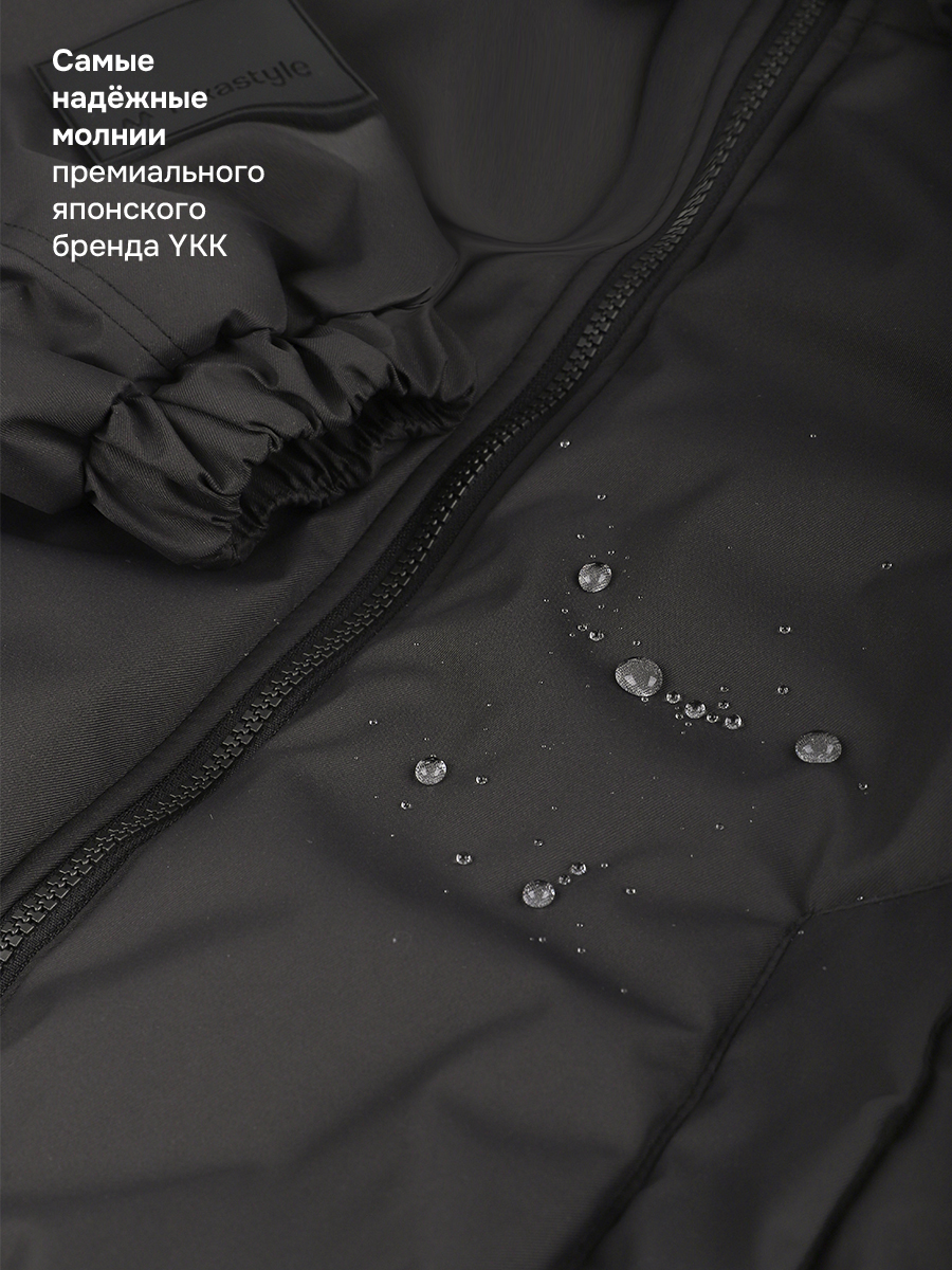 Куртка NIKASTYLE п4м7026 черный шоколад - фото 6