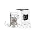 Набор для чая Кольчугинский мельхиор Зимние виды спорта Фигурное катание никелированный