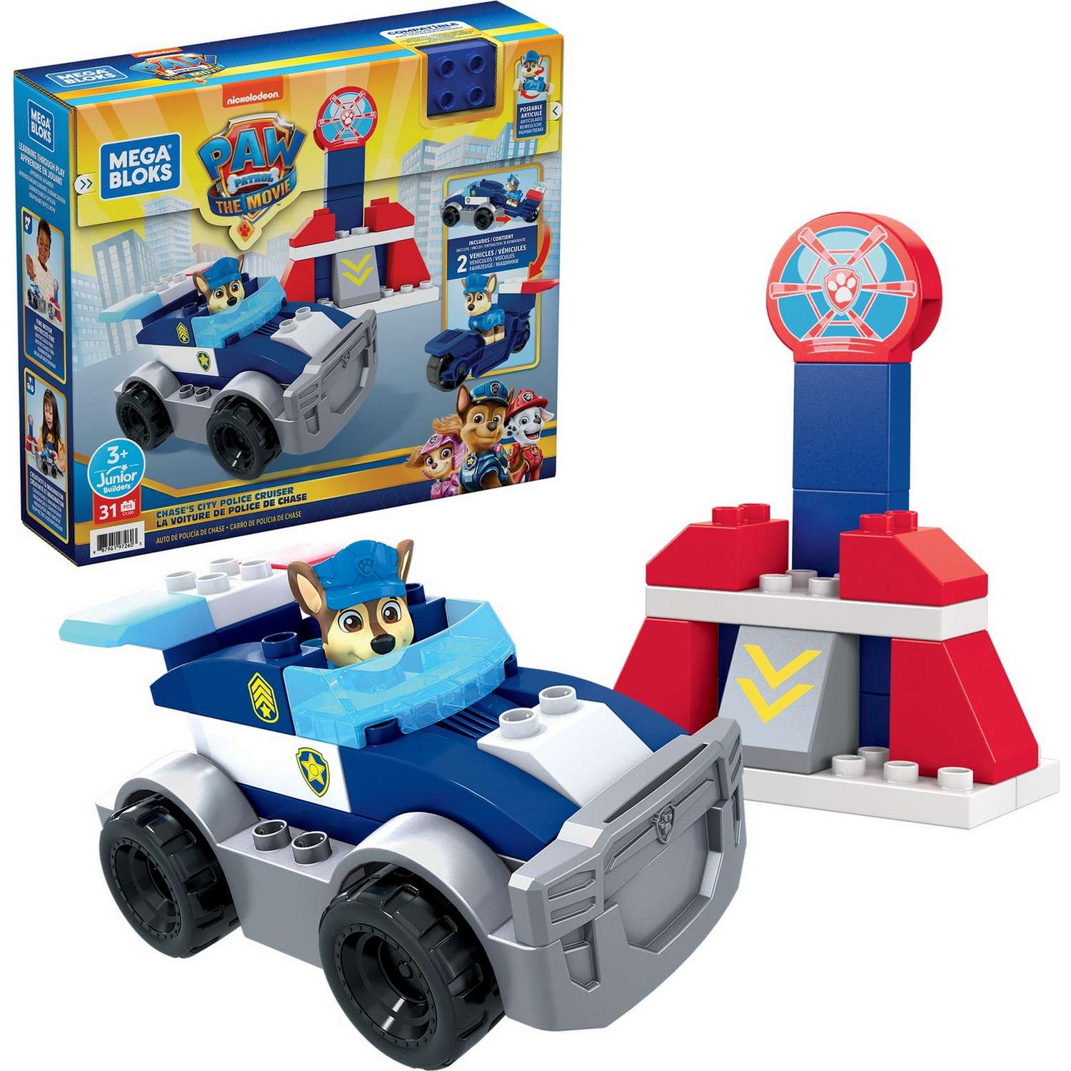 Конструктор Mega Bloks Гончик и полицейская погоня 31 дет. - фото 10