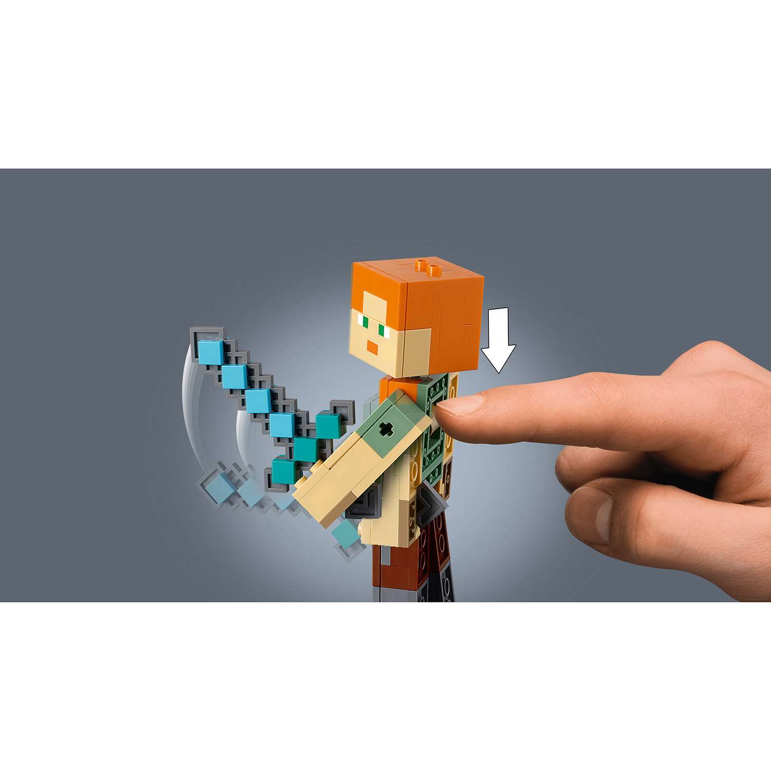 Конструктор LEGO Minecraft блочный - фото 9