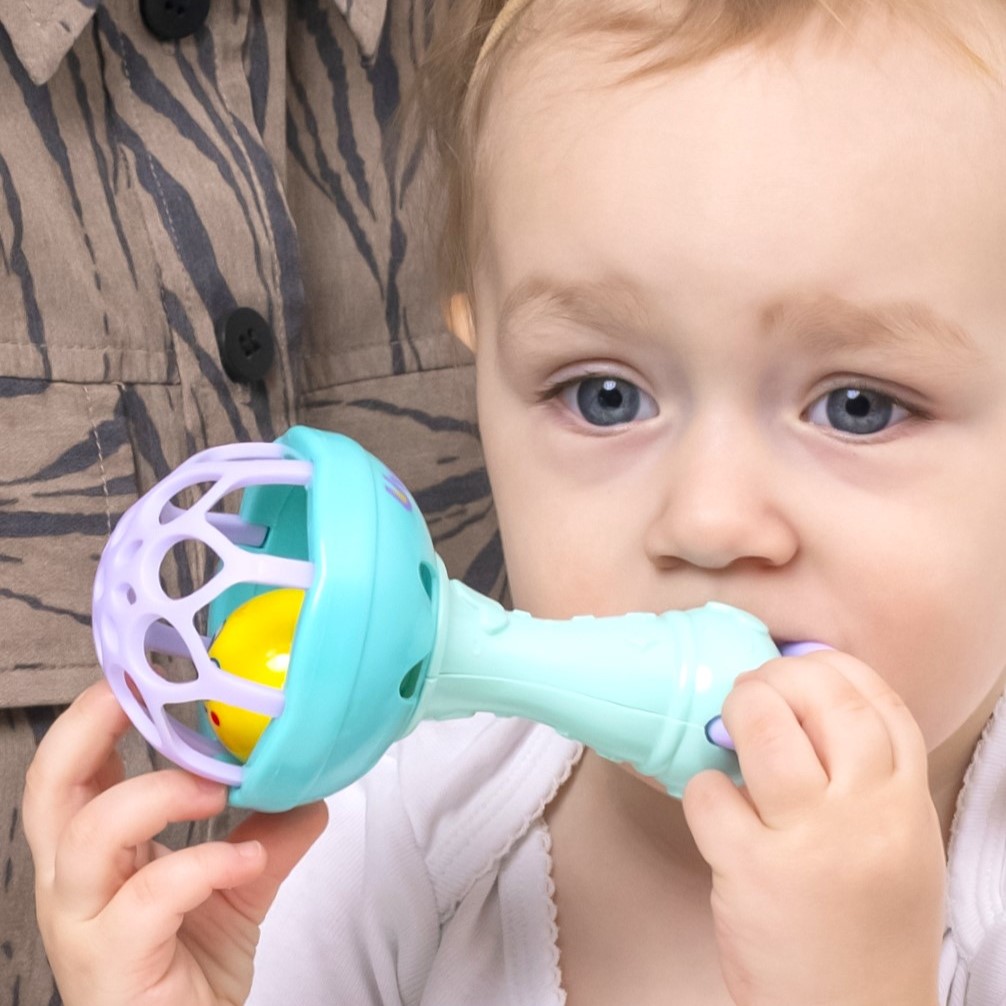 Игрушка Uviton погремушка голубой - фото 2