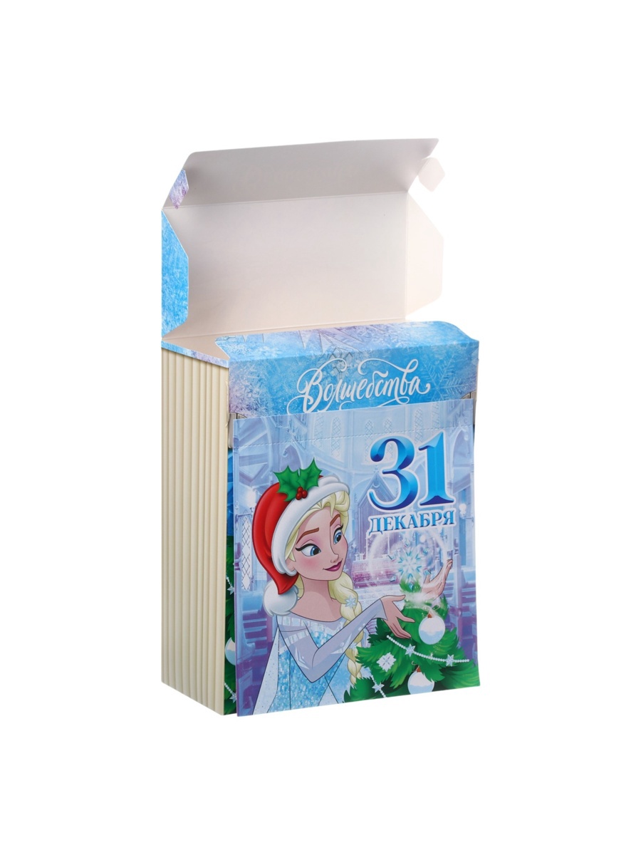 Коробка складная, новогодняя Disney "31 декабря", 16,5 х 20,5 х 7,5 см - фото 5