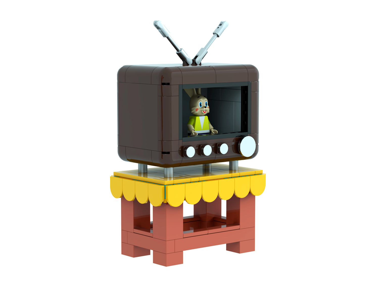 Конструктор brick labs Ну погоди! Волк 859 дет. - фото 12