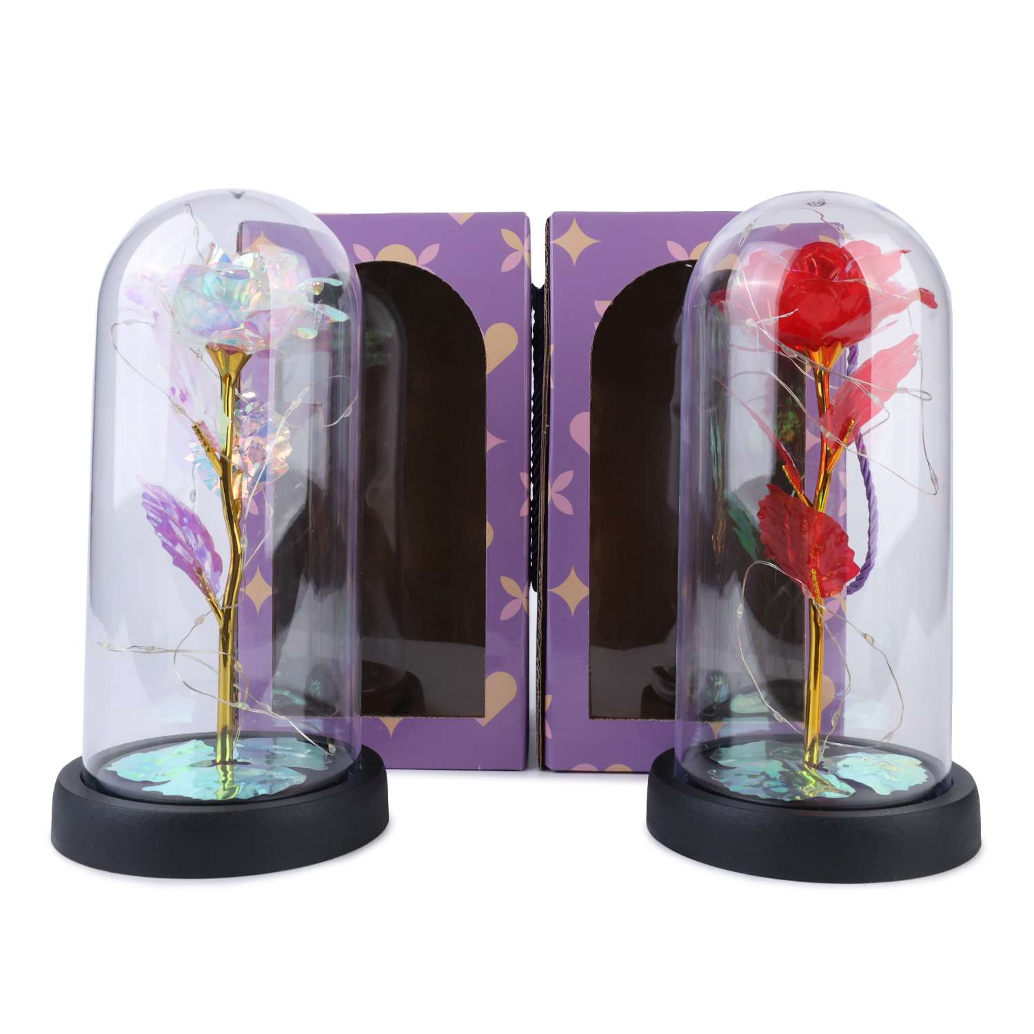 Светильник светодиодный ё Роза в колбе в ассортименте - фото 1