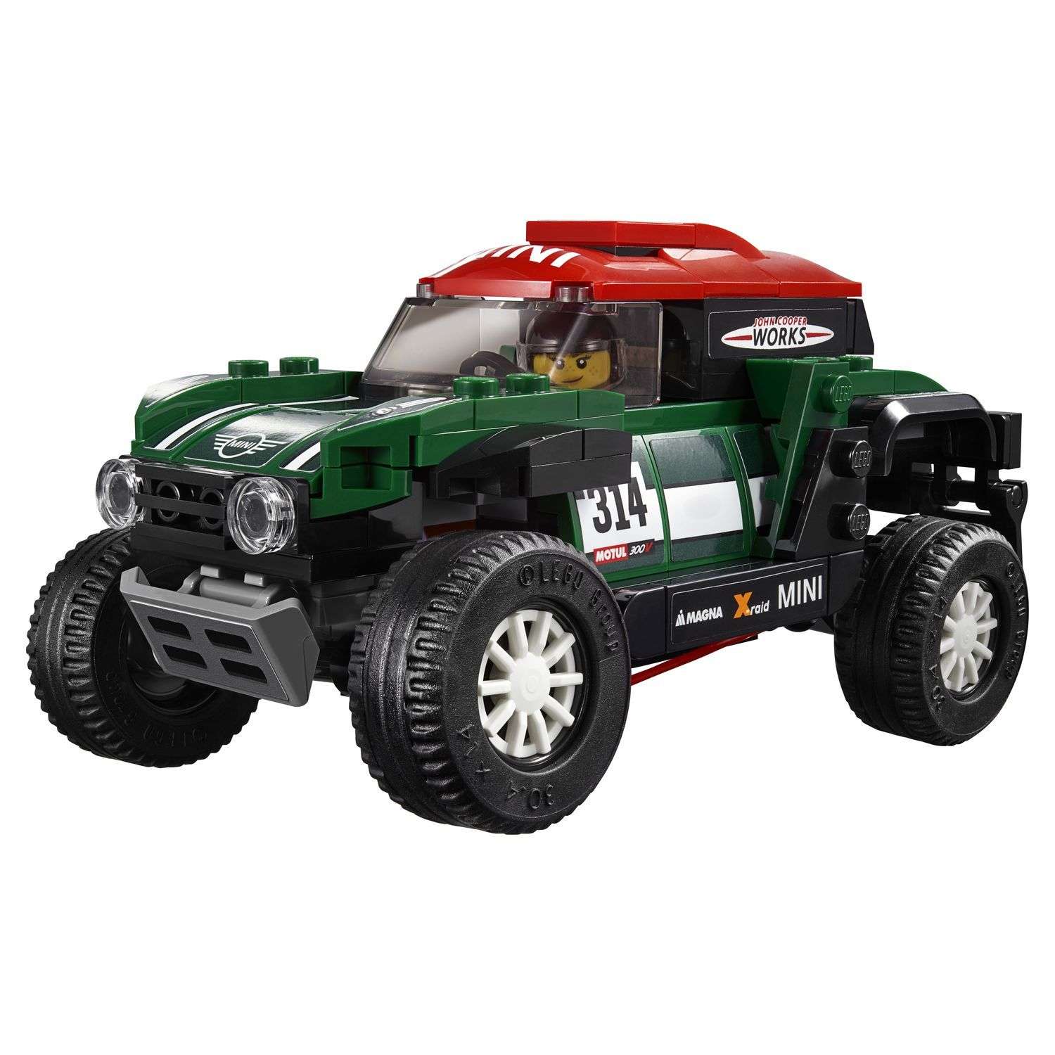 Конструктор LEGO Speed Champions Mini Cooper 1967 и 2018 блочный - фото 15