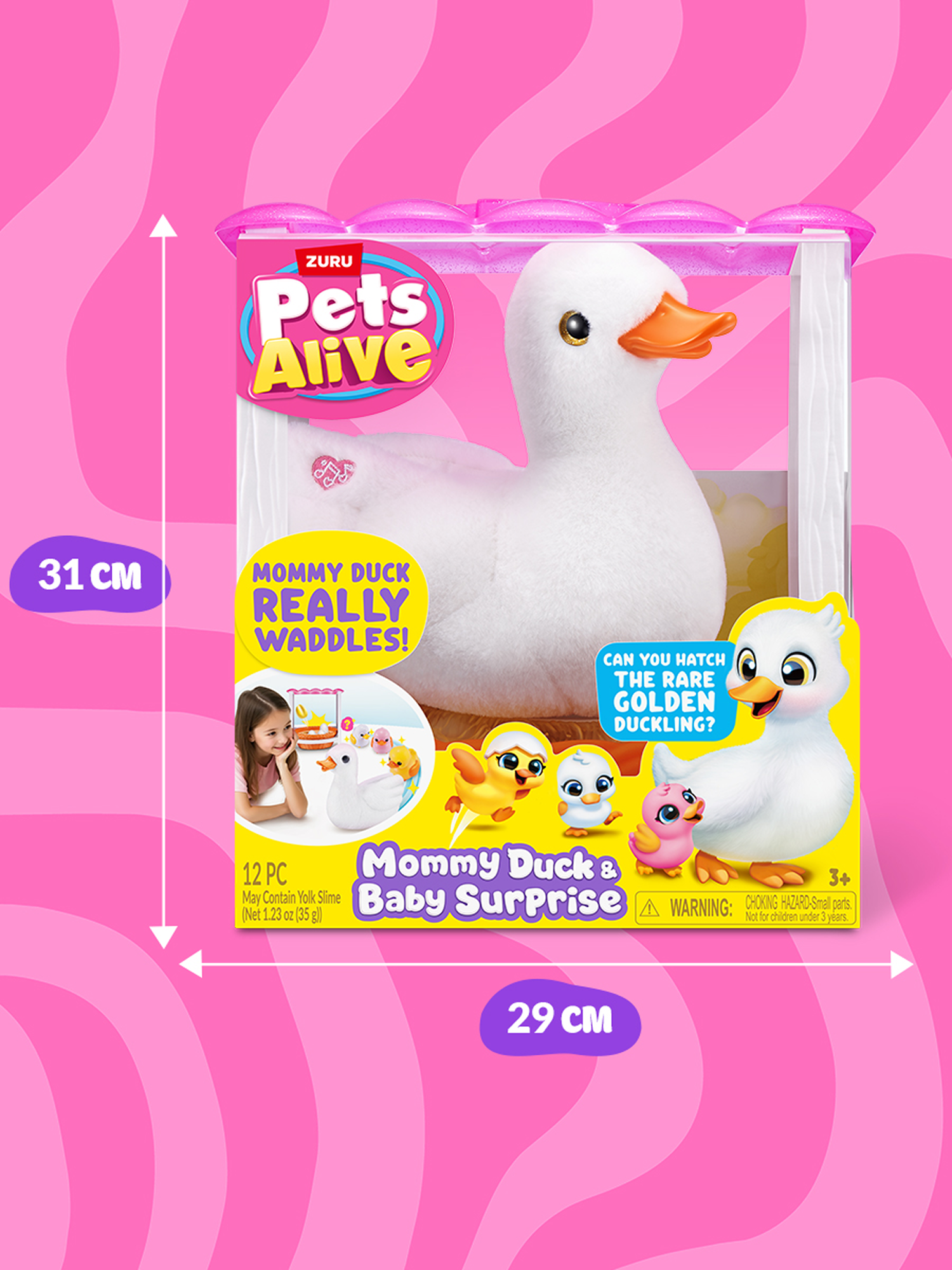 Мягкая игрушка Zuru Pets Alive утка - фото 3