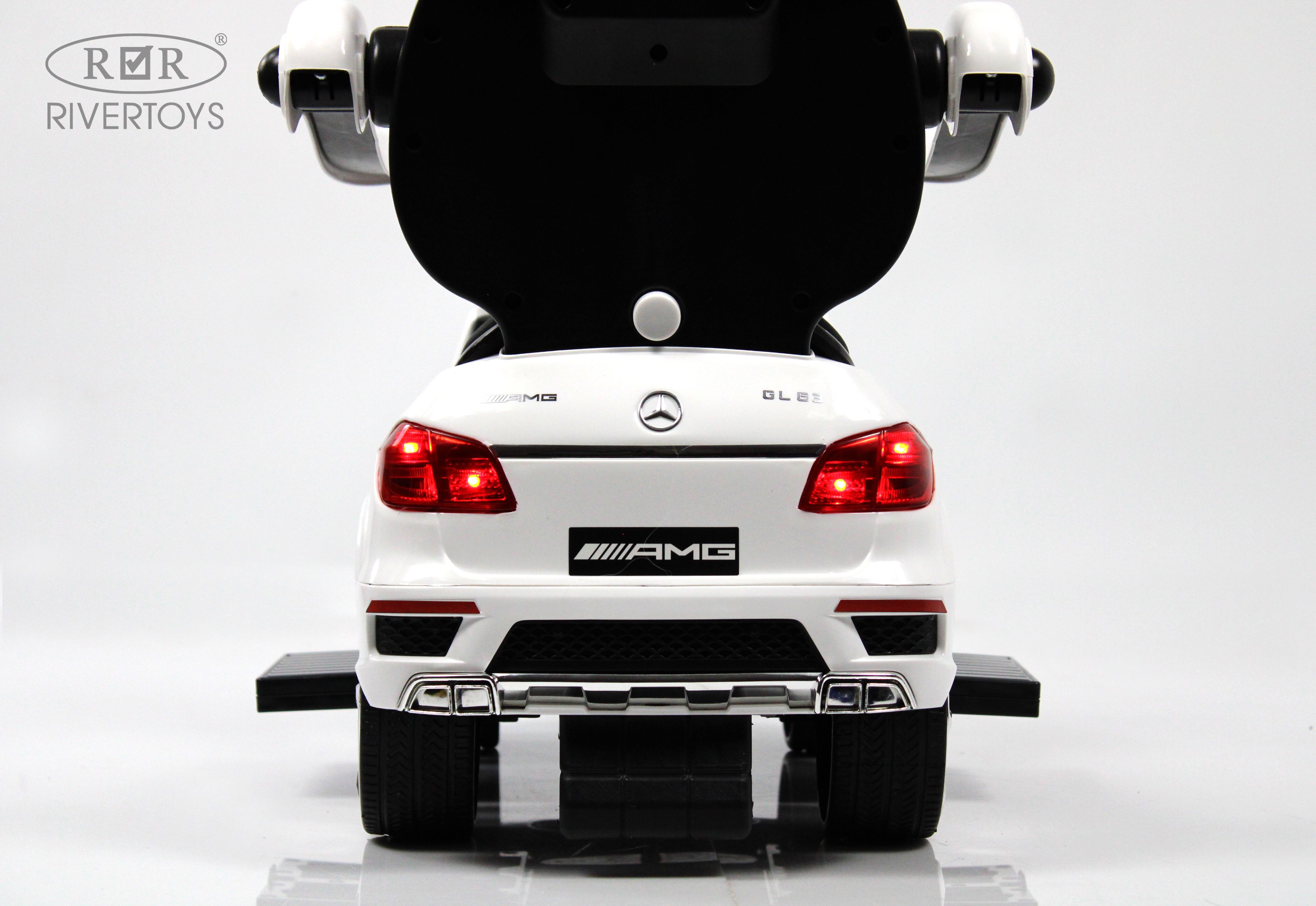 Электромобиль RIVERTOYS Mercedes A888AA-H-WHITE - фото 5
