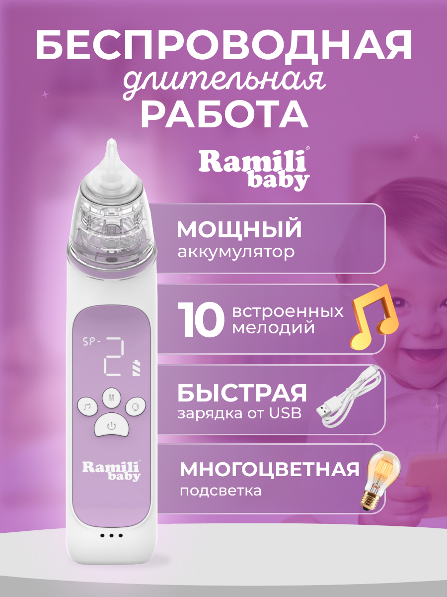 Электронный аспиратор Ramili Medical - фото 9