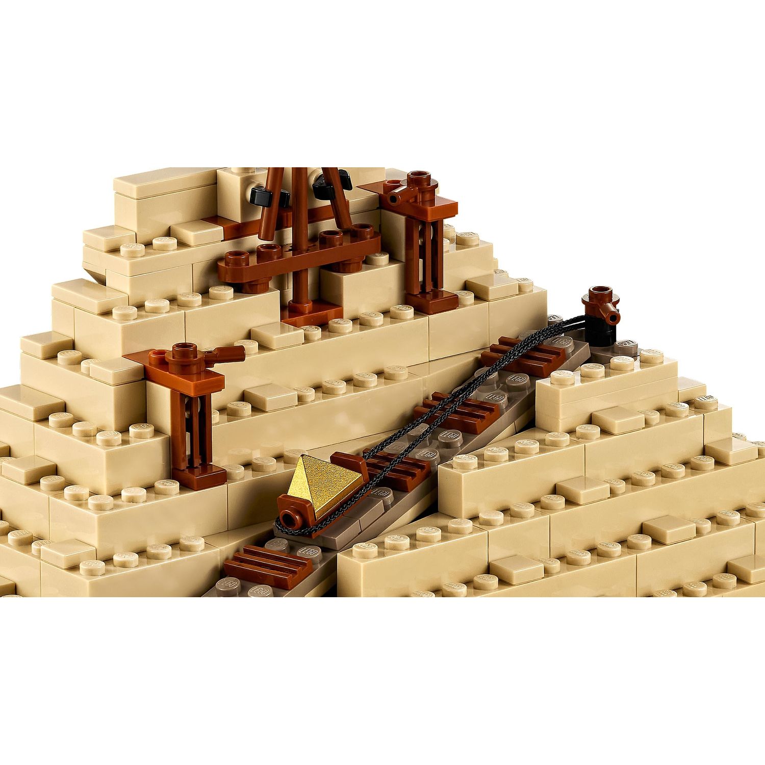Конструктор LEGO Architecture Пирамида Хеопса блочный - фото 6