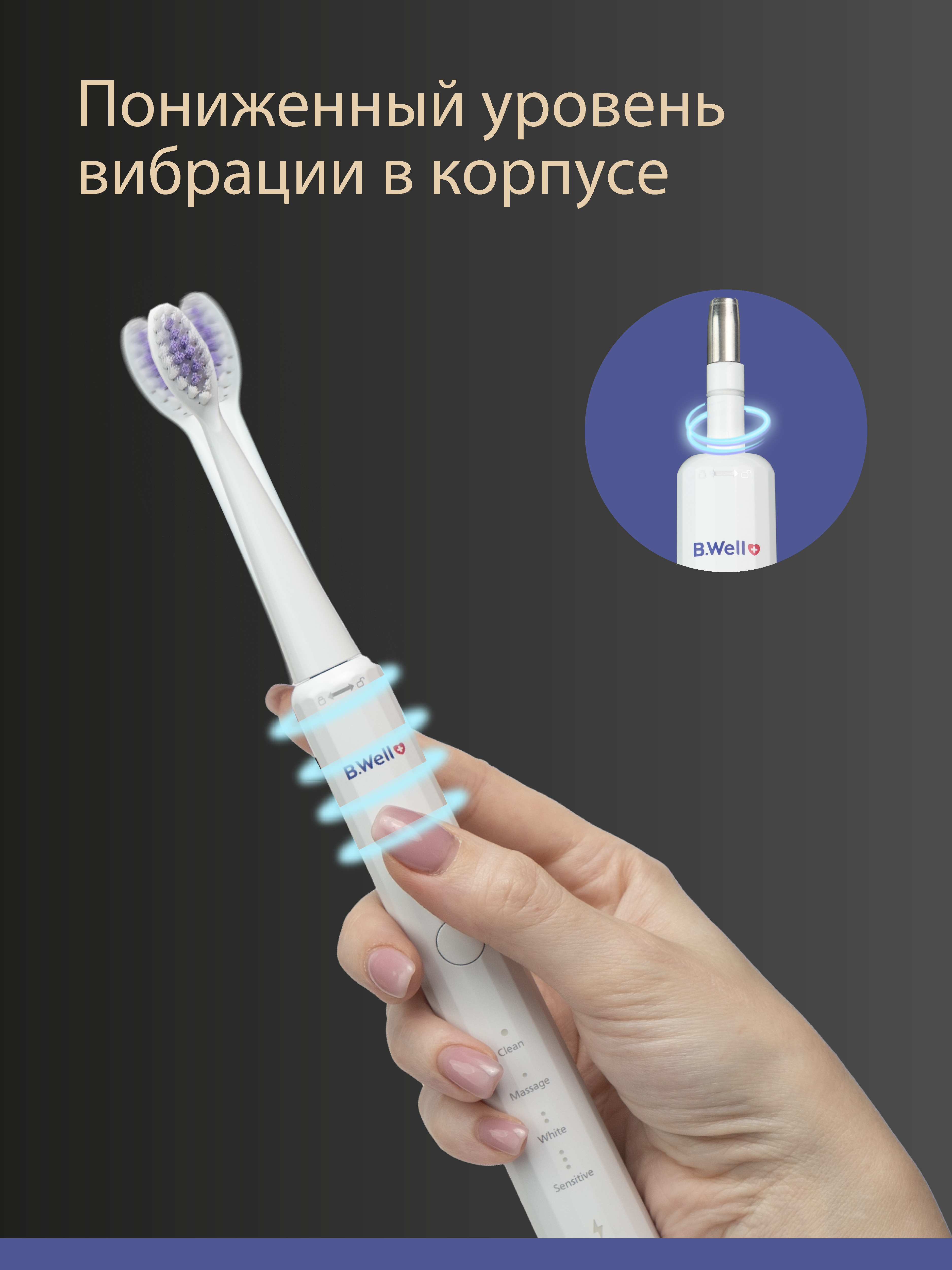 Зубная щетка электрическая B.Well - фото 15