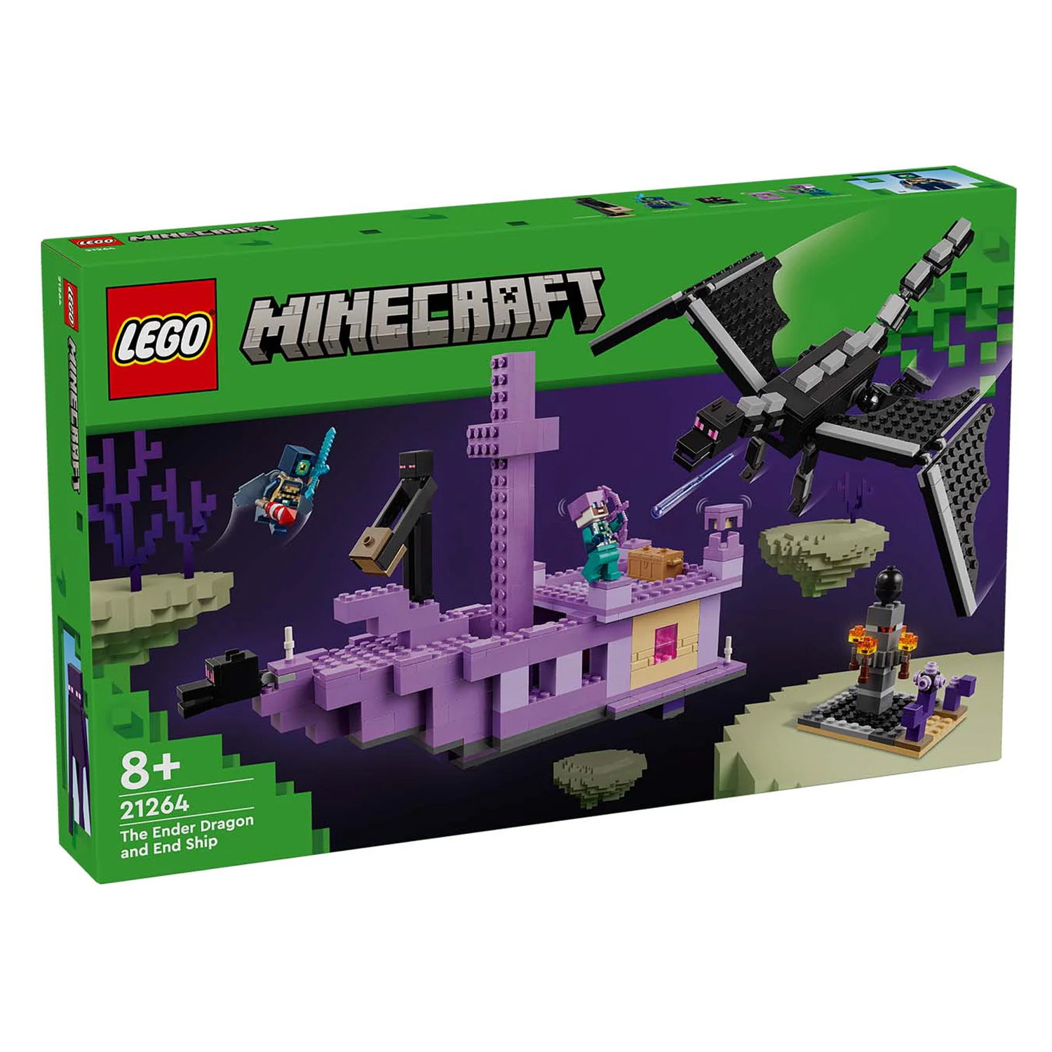 Конструктор LEGO Minecraft 657 дет. - фото 9