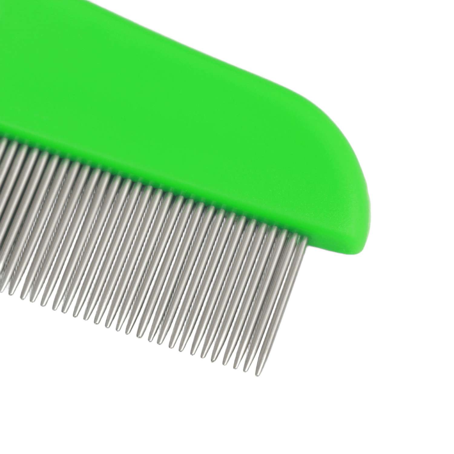 Расческа для шерсти Пижон 15.6*3.6см короткие зубья - фото 4