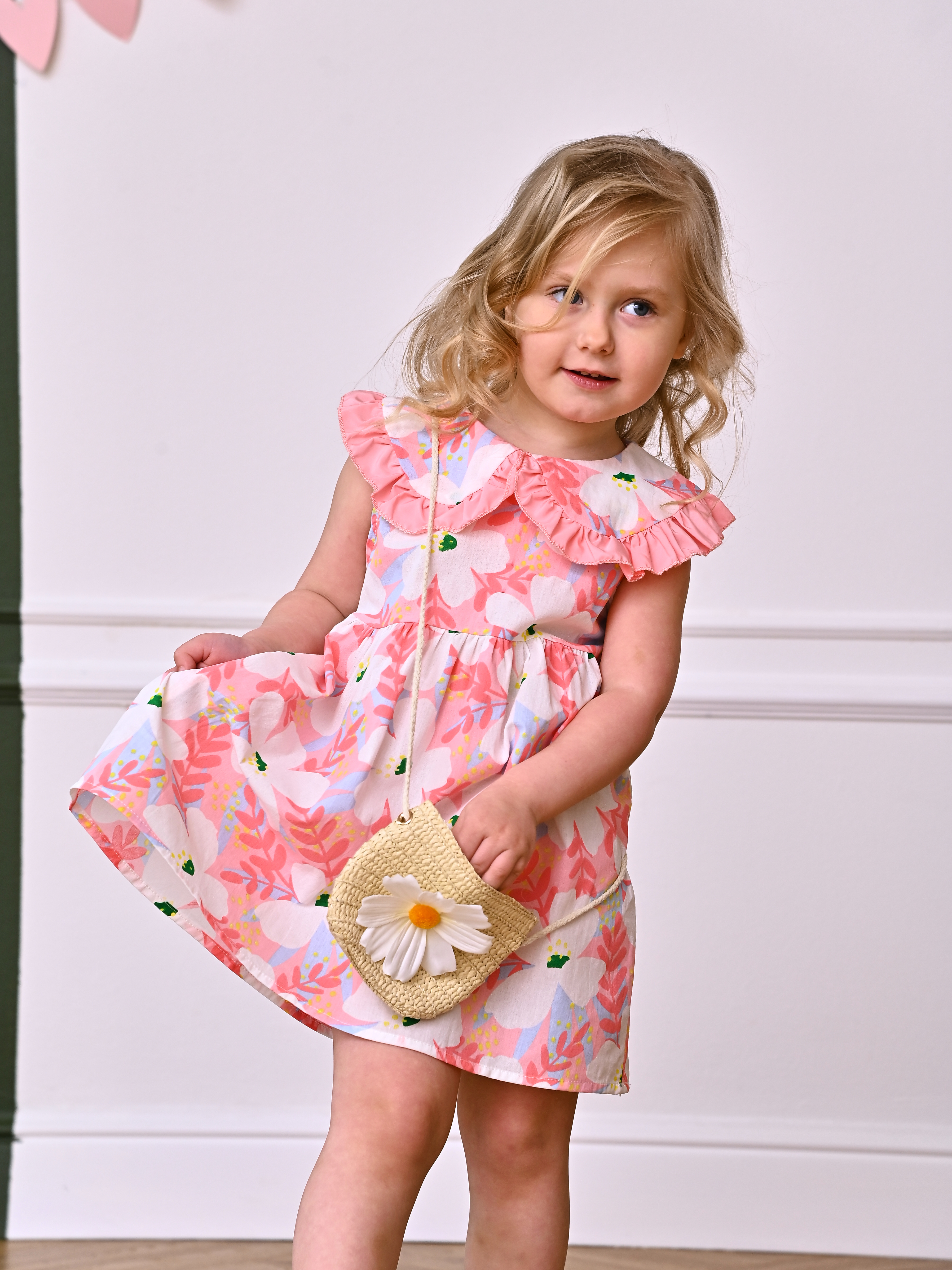 Платье Artcher Платье009Цветы_розовое - фото 6