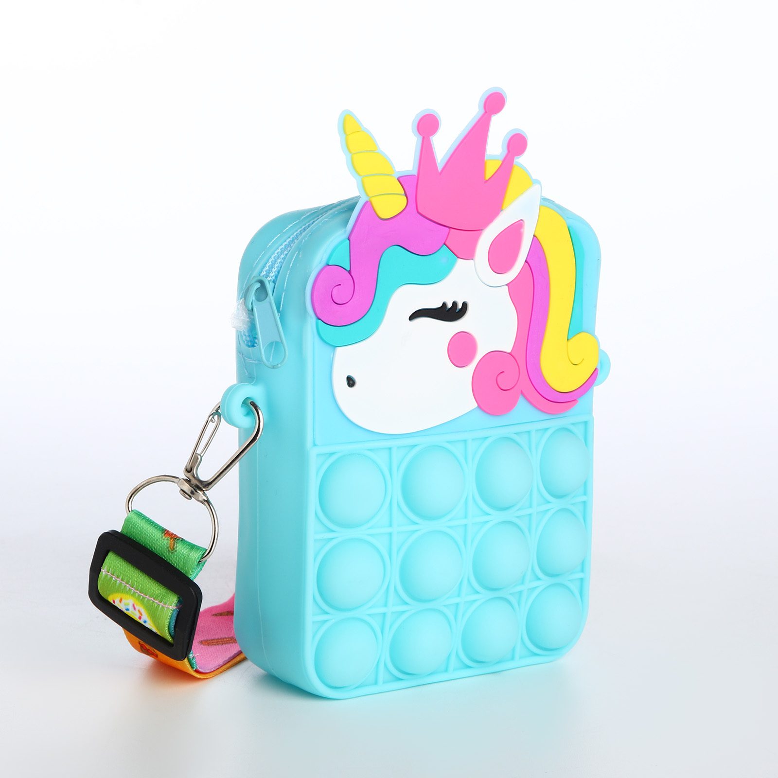 Сумка Выбражулька на молнии pop it кросс-боди - фото 1