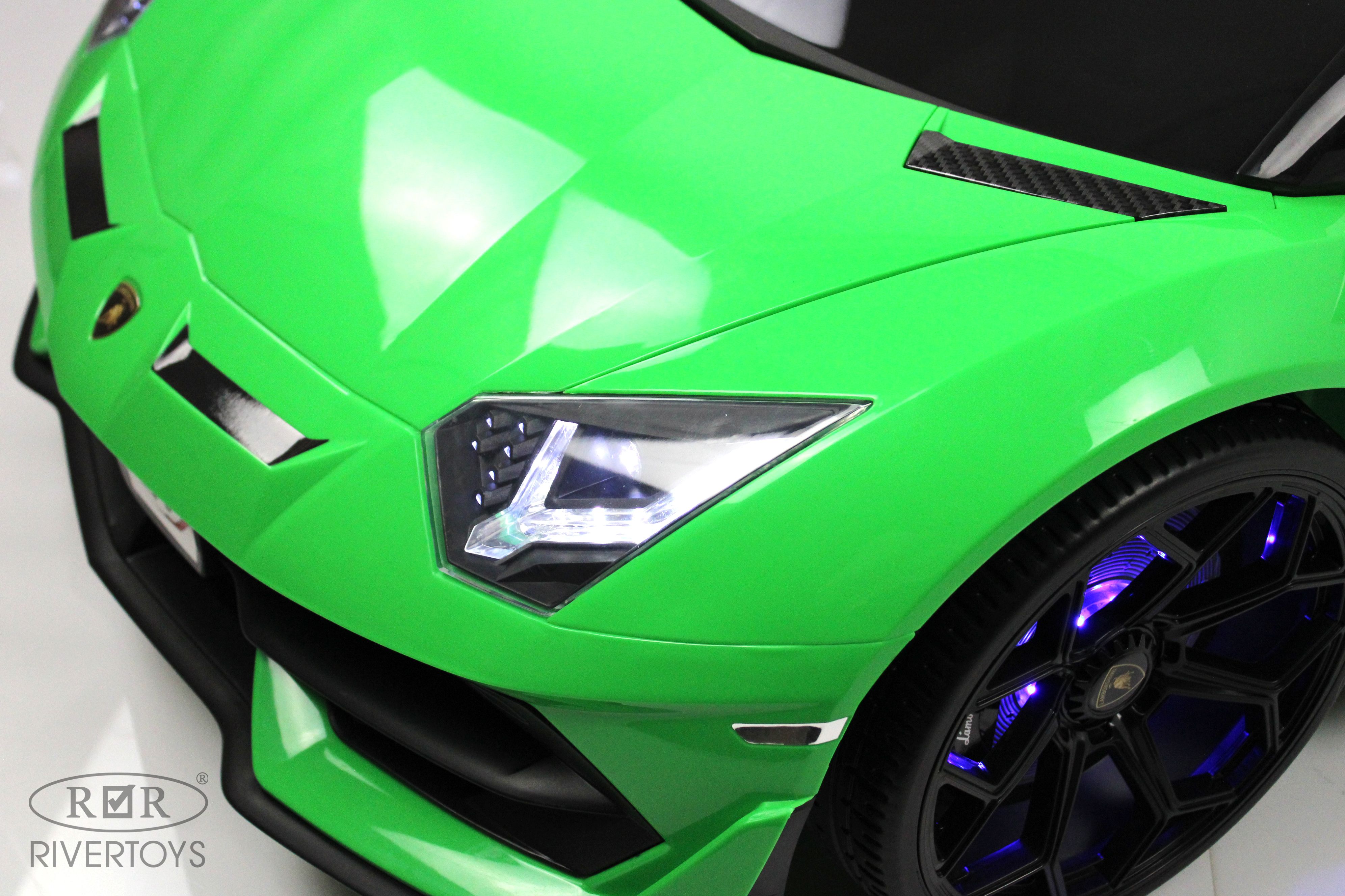 Электромобиль RIVERTOYS A111MP-GREEN С пультом ДУ - фото 27