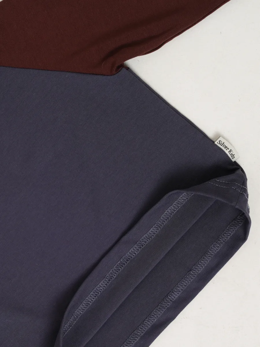 Лонгслив 2 шт Супер Пупс лонг/2шт/рукав/графит - фото 13