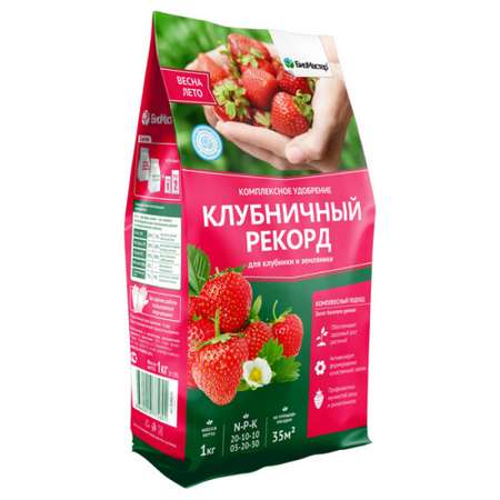 Удобрение БиоМастер комплексное минеральное Клубничный рекорд 1кг