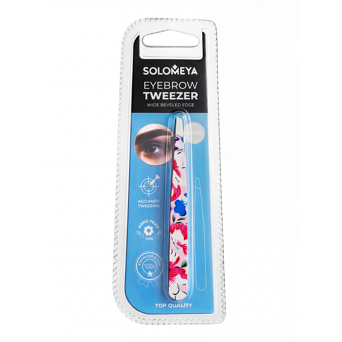 Пинцет SOLOMEYA 1 предм. - фото 1