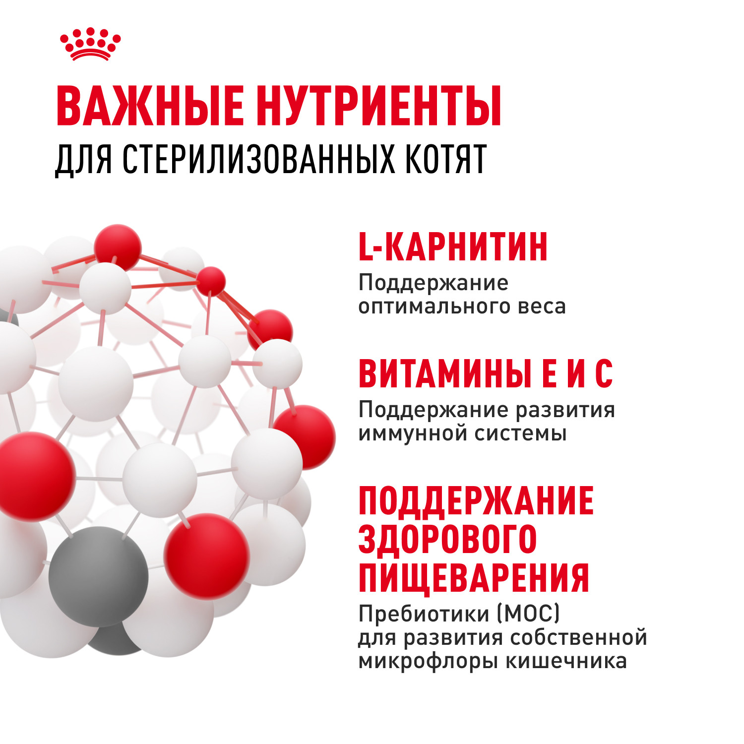 Корм сухой для котят ROYAL CANIN Sterilised 2кг стерилизованных - фото 5