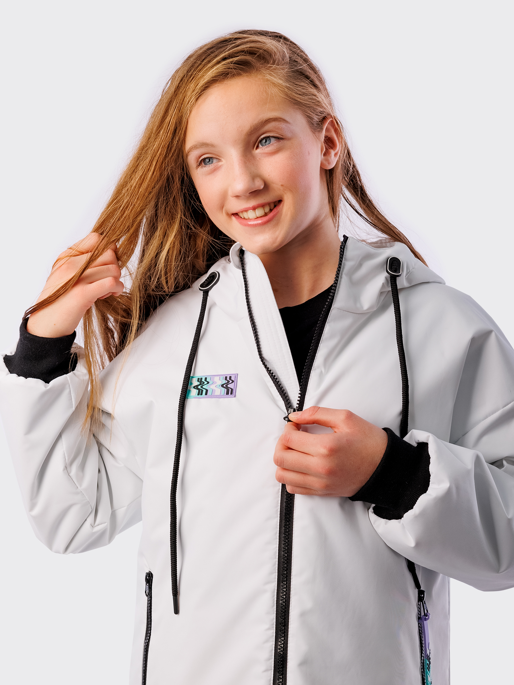 Куртка Potomok 3spr23-204бел - фото 4