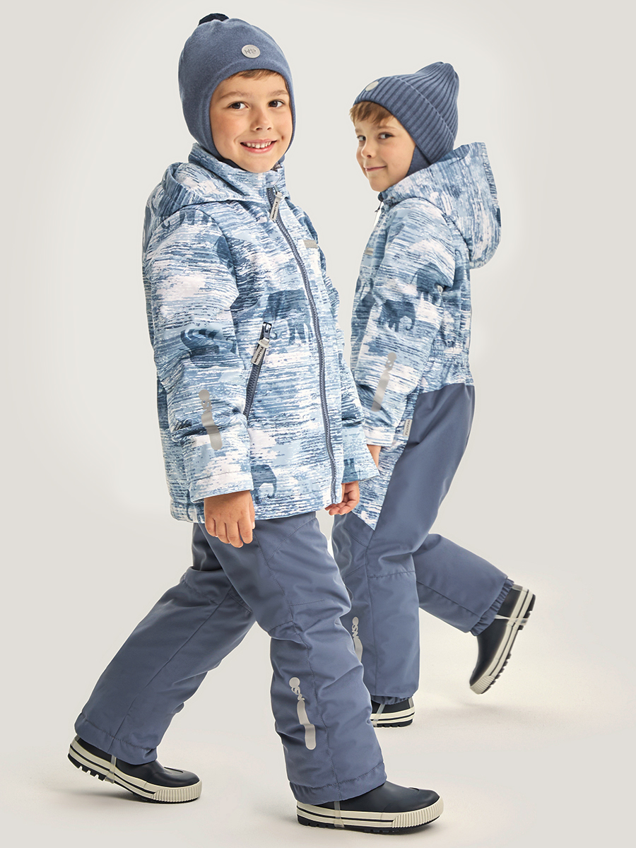 Комбинезон NIKASTYLE 8м1326 деним/серый - фото 9