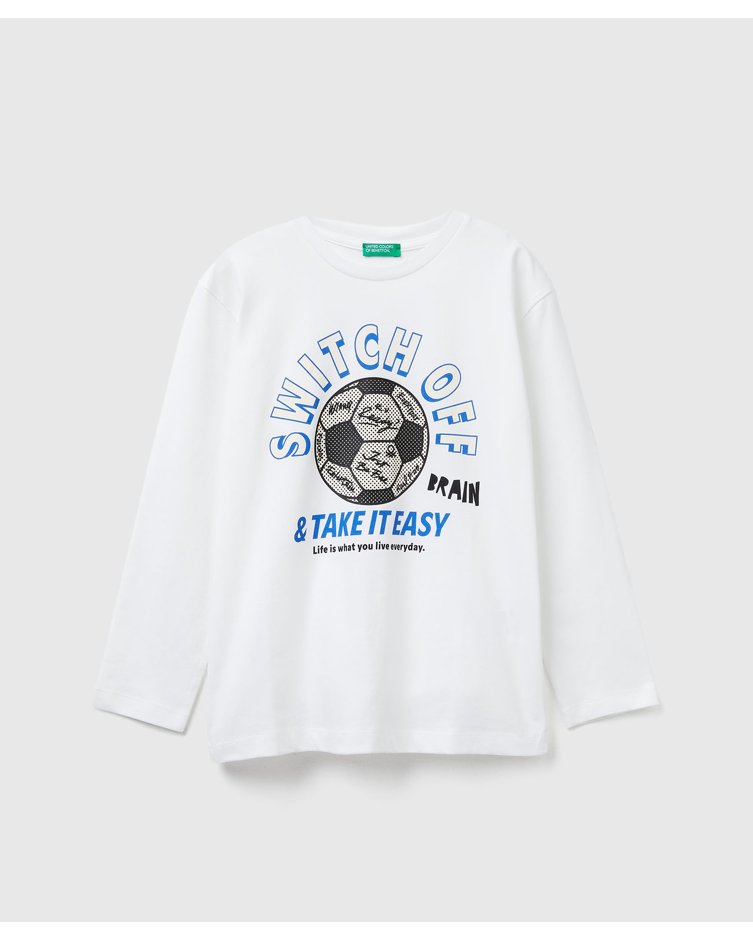 Лонгслив United Colors of Benetton 25A_3I1XC10QR_074 - фото 1