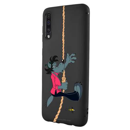 Силиконовый чехол Mcover для смартфона Samsung A50 A30S A50S Союзмультфильм Полет волка